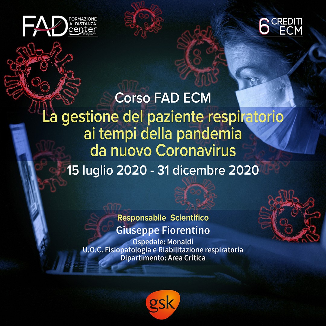 Course Image La gestione del paziente respiratorio ai tempi della pandemia da nuovo Coronavirus